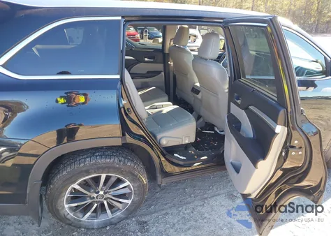 2017 Toyota Highlander Xle from USA, damaged, VIN 5TDJZRFH7HS478744